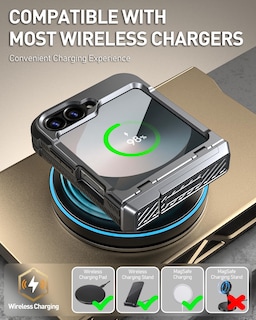 Foto 6 | Foto 6 | Funda Poetic Spartan para Samsung Galaxy Z Flip 6 5g - Venta Internacional