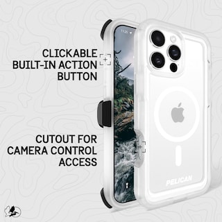 Foto 4 | Foto 4 | Funda para Teléfono Pelican Voyager iPhone 16 Pro Max Clear - Venta Internacional