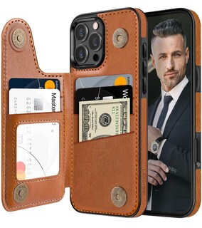 Foto 1 | Foto 1 | Funda Tipo Cartera Lohasic Para Iphone 16 Pro De 6,3 Pulgadas Con 5 Tarjeteros - Venta Internacional.