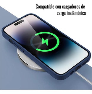 Foto 5 | Foto 5 | Funda Para Iphone 14 Pro Silicon Suave Interior Afelpado