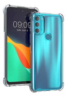 Foto 1 | Foto 1 | Funda Para Moto G71 Hard Shell Esquinas Reforzadas Uso Rudo