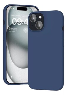 Foto 1 | Foto 1 | Funda Para Iphone 14 Normal Silicon Suave Interior Afelpado Antigolpes