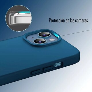 Foto 5 | Foto 5 | Funda Para Iphone 14 Normal Silicon Suave Interior Afelpado Antigolpes
