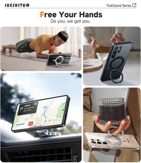 Foto 6 | Foto 6 | Funda Jueshituo Serie Tickstand Para Samsung Galaxy S25 Ultra - Venta Internacional.