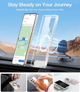 Foto 3 | Foto 3 | Funda De Teléfono Torras Con Soporte Magnético Para Samsung Galaxy S25 Ultr - Venta Internacional.