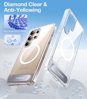 Foto 4 | Foto 4 | Funda De Teléfono Torras Con Soporte Magnético Para Samsung Galaxy S25 Ultr - Venta Internacional.