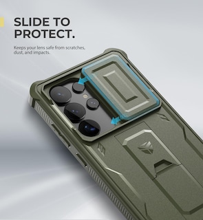 Foto 3 | Foto 3 | Funda Dexnor Para Samsung Galaxy S25 Ultra Con Cámara Deslizante - Venta Internacional.