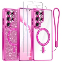 Funda Meifigno Para Samsung Galaxy S25 Ultra Hot Pink - Venta Internacional.