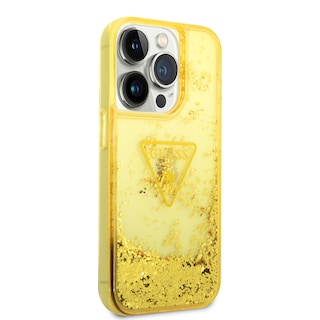 Foto 4 | Foto 4 | Funda Original Guess Brillantina Para Iphone 14 Pro - Dorado