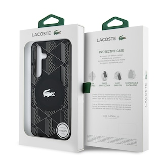 Foto 8 | Foto 8 | Funda Original Lacoste Monograma S25 - Negro