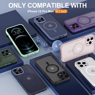 Foto 2 | Foto 2 | Funda de Teléfono Hython para Iphone 12 Pro Max de 6.7 Pulgadas Verde - Venta Internacional