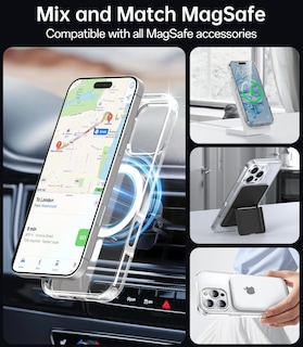 Foto 4 | Foto 4 | Funda Magnética Meifigno Para Iphone 16 Pro De 6,3 Pulgadas Con Protectores - Venta Internacional.