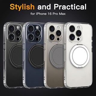 Foto 2 | Foto 2 | Funda Magnética Coolqo Para Iphone 16 Pro Max Gris - Venta Internacional.