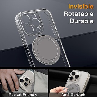 Foto 3 | Foto 3 | Funda Magnética Coolqo Para Iphone 16 Pro Max Gris - Venta Internacional.