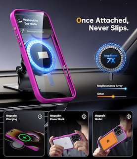Foto 5 | Foto 5 | Funda Jueshituo Para Iphone 16 Pro Max Con Protector De Pantalla - Venta Internacional.