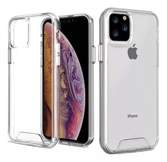 Foto 3 | Foto 3 | Funda Para Iphone 12 / 12 Pro Hybrid Clear Rigida Tpu Premium Reforzado
