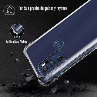 Foto 2 | Foto 2 | Funda Para Moto G60s Acrigel Esquinas Reforzadas Uso Rudo Color Transparente