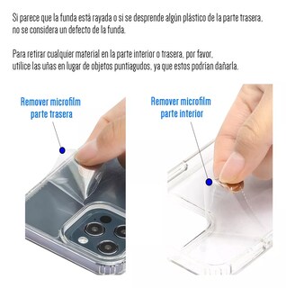 Foto 6 | Foto 6 | Funda Para Galaxy A04 4g Acrigel Premium Esquina Reforzada Antigolpes Transparente