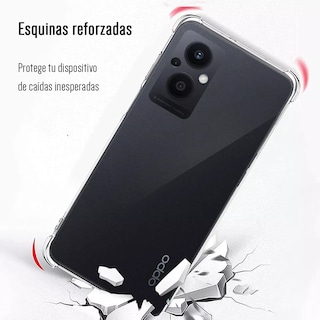 Foto 2 | Foto 2 | Funda Para Oppo Reno 8 Lite Acrigel Esquinas Reforzadas Transparente