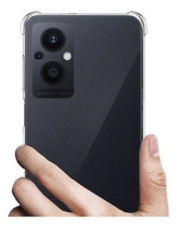 Foto 3 | Foto 3 | Funda Para Oppo Reno 8 Lite Acrigel Esquinas Reforzadas Transparente