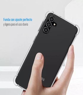 Foto 3 | Foto 3 | Funda Para Galaxy A34 5g Acrigel Esquina Reforzada Airbag Transparente