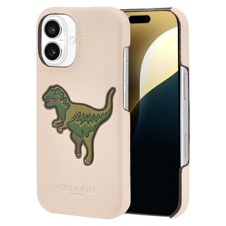 Foto 1 | Foto 1 | Funda Coach De Piel Granulada Genuina Grabada Para Iphone 16 - Venta Internacional.