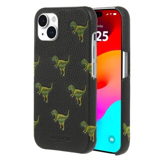Foto 1 | Foto 1 | Funda Para Iphone Coach, Piel Granulada Genuina Grabada, Delgada - Venta Internacional.