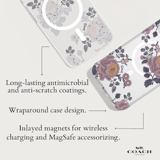 Foto 5 | Foto 5 | Funda De Teléfono Coach Moody Floral Para Iphone 15 Pro Max - Venta Internacional.