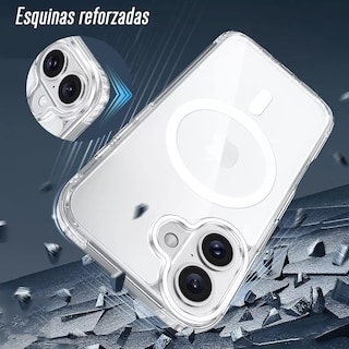 Foto 2 | Foto 2 | Funda Para Iphone 16 Normal Magnetic Clear Kiosla Tpu Premium