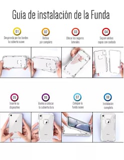 Foto 6 | Foto 6 | Funda Para Iphone 13 Pro Max Antishock 3 Piezas Esquinas Reforzadas
