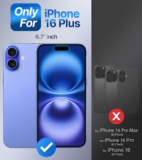 Foto 2 | Foto 2 | Funda Con Tapa Plateada Para Iphone 16 Plus, Con Forma De Líquido En Movimiento, Holográfica - Venta Internacional.
