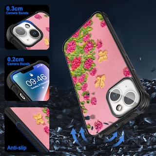 Foto 2 | Foto 2 | Funda De Teléfono Kanghar Diseñada Para Iphone 14 Plus Con Acceso. - Venta Internacional.