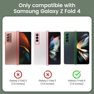 Foto 2 | Foto 2 | Funda Vego Para Samsung Galaxy Z Fold 4 Con Cámara Deslizante, Color Rosa - Venta Internacional.