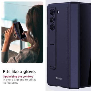 Foto 6 | Foto 6 | Funda De Teléfono Miimall Para Samsung Galaxy Z Fold 6 Con Protector De Pantalla - Venta Internacional.