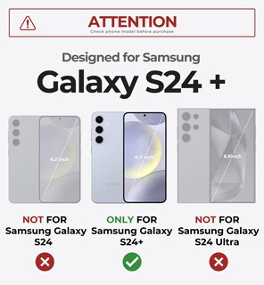 Foto 2 | Foto 2 | Funda Magnética Dexnor Con Soporte Para Samsung Galaxy S24+ - Venta Internacional.