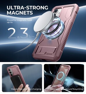 Foto 3 | Foto 3 | Funda Magnética Dexnor Con Soporte Para Samsung Galaxy S24+ - Venta Internacional.