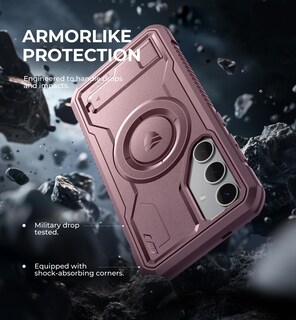 Foto 6 | Foto 6 | Funda Magnética Dexnor Con Soporte Para Samsung Galaxy S24+ - Venta Internacional.