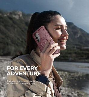 Foto 7 | Foto 7 | Funda Magnética Dexnor Con Soporte Para Samsung Galaxy S24+ - Venta Internacional.