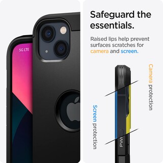 Foto 5 | Foto 5 | Funda Spigen Tough Armor Extreme Protection Para Iphone 13, Color Negro - Venta Internacional.