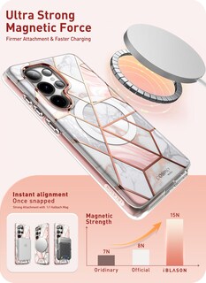 Foto 4 | Foto 4 | Funda De Teléfono I-blason Cosmo Para Samsung Galaxy S25 Ultra - Venta Internacional.