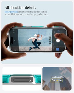 Foto 6 | Foto 6 | Funda Para Iphone 16 Pro Spigen Classic C1 Magfit Bondi Blue - Venta Internacional.