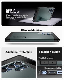 Foto 7 | Foto 7 | Funda Spigen Tough Armor (ai) Magfit Para Samsung Galaxy S25 Ultra - Venta Internacional.