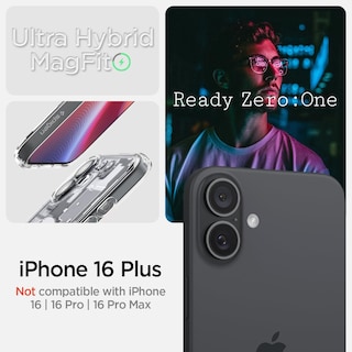 Foto 2 | Foto 2 | Funda Spigen Ultra Hybrid Magfit Para Iphone 16 Plus - Venta Internacional.