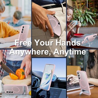 Foto 7 | Foto 7 | Funda Magnética Spidercase Con Soporte Para Samsung S25 Plus - Venta Internacional.