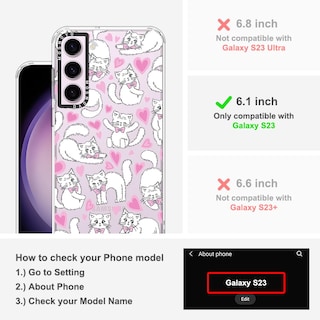 Foto 2 | Foto 2 | Funda De Teléfono Mosnovo Para Samsung Galaxy S23 Buffertech 2m Drop - Venta Internacional.