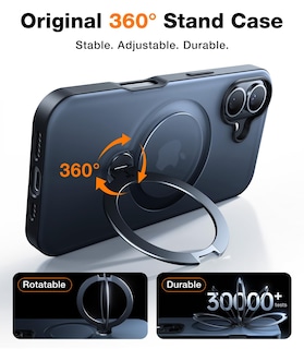 Foto 2 | Foto 2 | Funda De Teléfono Torras 360° Con Soporte Magnético Para Iphone 16 Plus - Venta Internacional.