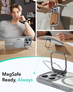 Foto 5 | Foto 5 | Funda De Teléfono Esr Para Iphone 16 Pro Magsafe De Grado Militar Transparente - Venta Internacional.