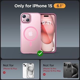 Foto 2 | Foto 2 | Funda De Teléfono Miracase Magnetic Series Para Iphone 15 Con Protectores De Pantalla - Venta Internacional.