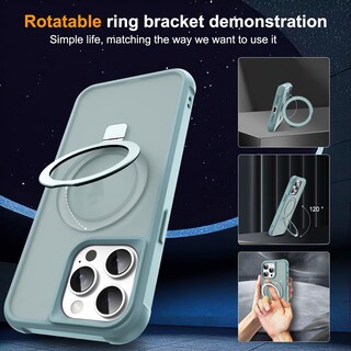 Foto 2 | Foto 2 | Funda De Teléfono Sky-lmw Compatible Con Iphone 15 Pro Max Blue - Venta Internacional.