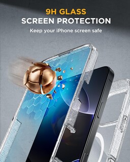 Foto 3 | Foto 3 | Funda Miracase Para Iphone 16 Pro Max Con Protector De Pantalla - Venta Internacional.